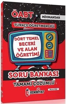 Edebiyat TV ÖABT Türkçe Öğretmenliği Mihmandar Dört Temel Beceri ve Alan Eğitimi Soru Bankası