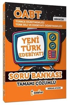 Edebiyat TV ÖABT Türkçe ve Türk Dili Edebiyatı Yeni Türk Edebiyatı MİNYATÜR Soru Bankası