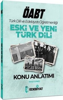 Edebiyat TV Yayınları ÖABT Türk Dili ve Edebiyatı Eski ve Yeni Türk Dili Konu Anlatımı