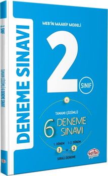 Editör Yayınları 2. Sınıf Tamamı Çözümlü 6 Deneme