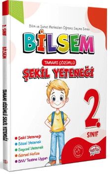 Editör Yayınları 2. Sınıf Bilsem Hazırlık Şekil Yeteneği