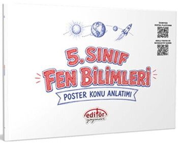 Editör Yayınları 5. Sınıf Fen Bilimleri Poster Konu Anlatımlı