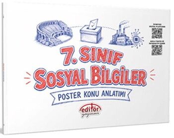 Editör Yayınları 7. Sınıf Sosyal Bilgiler Poster Konu Anlatımlı