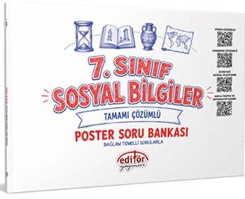 Editör Yayınları 7. Sınıf Sosyal Bilgiler Poster Soru Bankası