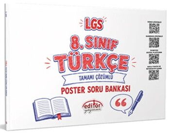 Editör Yayınları 8. Sınıf LGS Türkçe Soru Bankası