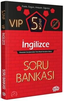 Editör Yayınları 5. Sınıf VIP İngilizce Soru Bankası