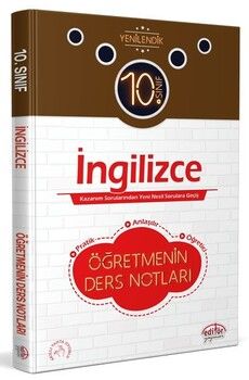 Editör Yayınları 10. Sınıf İngilizce Öğretmenin Ders Notları