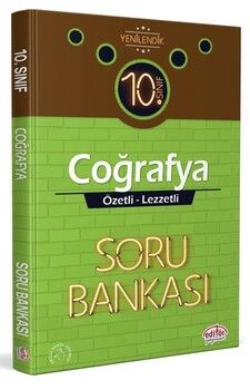 Editör Yayınları 10. Sınıf Coğrafya Özetli Lezzetli Soru Bankası
