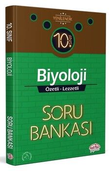 Editör Yayınları 10. Sınıf Biyoloji Özetli Lezzetli Soru Bankası