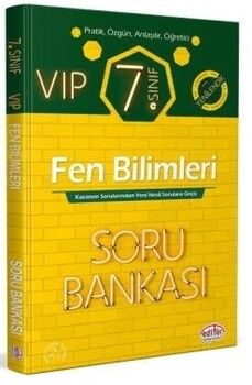 Editör Yayınları 7. Sınıf VIP Fen Bilimleri Soru Bankası