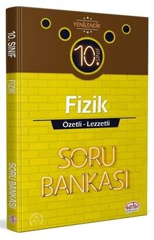Editör Yayınları 10. Sınıf Fizik Özetli Lezzetli Soru Bankası