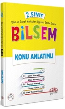 Editör Yayınları 2. Sınıf Bilsem Konu Anlatımlı
