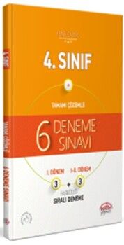 Editör Yayınları 4. Sınıf 6 Fasiküllü Deneme Sınavı