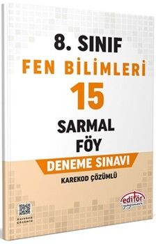 Editör Yayınları 8. Sınıf Fen Bilimleri 15 Sarmal Föy Deneme
