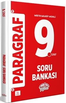 Editör Yayınları 9. Sınıf Paragraf Soru Bankası