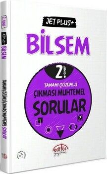 Editör Yayınları 2. Sınıf Bilsem Jet Plus Tamamı Çözümlü Çıkması Muhtemel Sorular