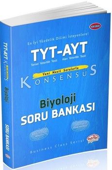 Editör Yayınları TYT AYT Biyoloji Konsensüs Soru Bankası