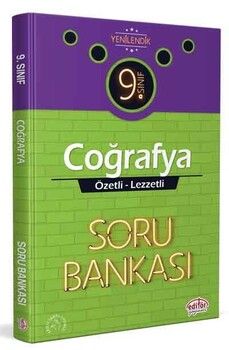 Editör Yayınları 9. Sınıf Coğrafya Özetli Lezzetli Soru Bankası