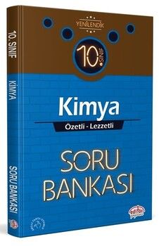 Editör Yayınları 10. Sınıf Kimya Özetli Lezzetli Soru Bankası