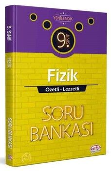 Editör Yayınları 9. Sınıf Fizik Özetli Lezzetli Soru Bankası