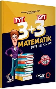 Eküri Yayınları TYT 3 AYT 3 Matematik Deneme Sınavı