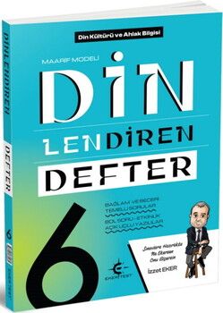 Eker Test 6. Sınıf Din Kültürü ve Ahlak Bilgisi Maarif Dinlendiren Defter
