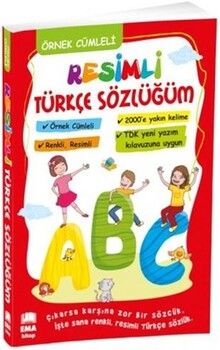 Ema Kitap Resimli Türkçe Sözlük Kırmızı Kapak