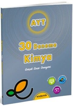 Endemik Yayınları AYT Kimya 30 Deneme