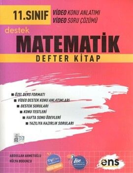 ENS Yayıncılık 11. Sınıf Matematik Defter Kitap