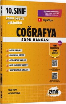 ENS Yayıncılık 10. Sınıf Coğrafya Etkinlikli Soru Bankası