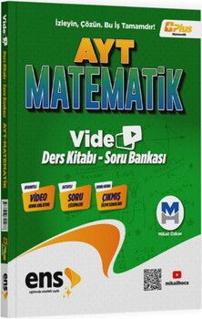 ENS Yayıncılık AYT Matematik Video Ders Kitabı Soru Bankası