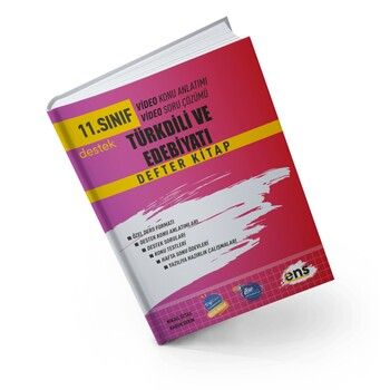 ENS Yayıncılık 11. Sınıf Türk Dili ve Edebiyatı Defter Kitap