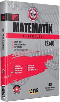 ENS Yayınları AYT Matematik 12 x 40 Denemeleri