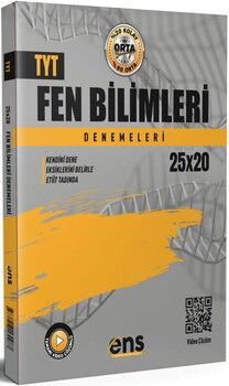 ENS Yayınları TYT Fen Bilimleri 20 x 25 li Denemeleri