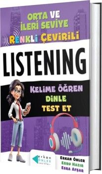 Erkan Önler Orta ve İleri Seviye Listening Kelime Öğren Dinle