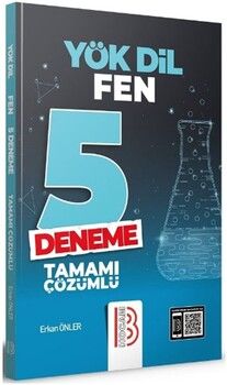 Erkan Önler YÖKDİL Fen 5 Deneme