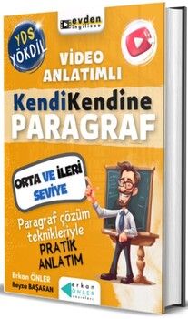 Erkan Önler YDS YÖKDİL İngilizce Kendi Kendine Paragraf Video Anlatımlı