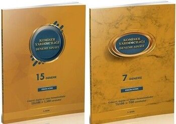Erkin Kürk Komiser Yardımcılığı Misyon Koruma Kolluk 15+7 Deneme 2 li Set