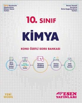 Esen Yayınları 10. Sınıf Kimya Konu Özetli Soru Bankası
