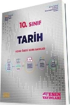 Esen Yayınları 10. Sınıf Tarih Konu Özetli Soru Bankası