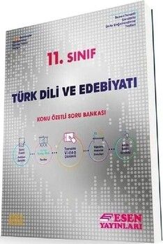 Esen Yayınları 11. Sınıf Türk Dili ve Edebiyatı Konu Özetli Soru Bankası