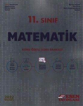 Esen Yayınları 2022 11. Sınıf Matematik Konu Özetli Soru Bankası