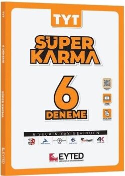 Eyted Yayınları TYT Süper Karma 6 Deneme