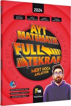 F10 Yayınları AYT Matematik Full Tekrar Video Ders Kitabı