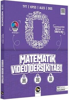 F10 Yayınları Mert Hoca ile Sıfırdan Matematik Video Ders Kitabı