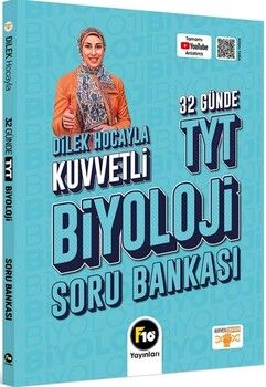 F10 Yayınları TYT Biyoloji Dilek Hocayla 32 Günde Soru Bankası