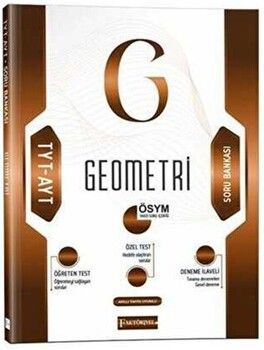 Faktöriyel Yayınları TYT AYT Geometri Soru Bankası