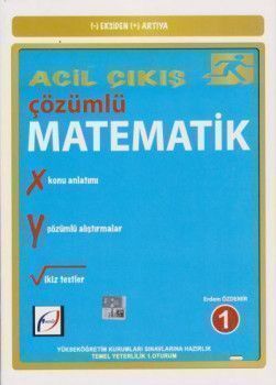 Fasikül Yayınları TYT Eksiden Artıya Acil Çıkış Çözümlü Matematik
