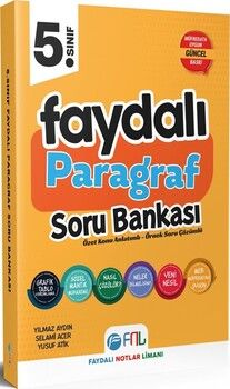 Faydalı Notlar Limanı Yayıncılık 5. Sınıf Faydalı Paragraf Soru Bankası