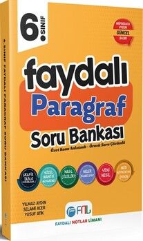 Faydalı Notlar Limanı Yayıncılık 6. Sınıf Faydalı Paragraf Soru Bankası